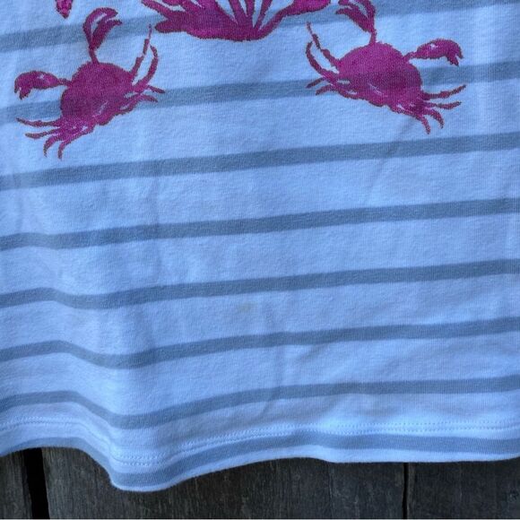 Women’s Medium Maeve by Anthropologie Striped Graphic Cropped Tank - Picture 3 of 3